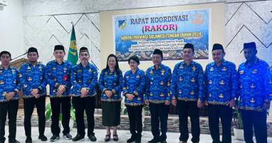 Dewan Pengurus Korpri Provinsi Sulawesi Tengah Rapat Koordinasi (Rakor) Tahun 2024 di Ampana – Kabupaten Tojo Unauna